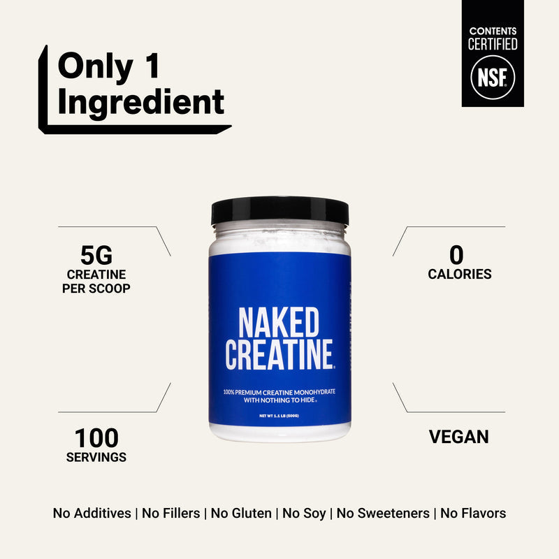 Creatine Monohydrate Powder - Unflavored
