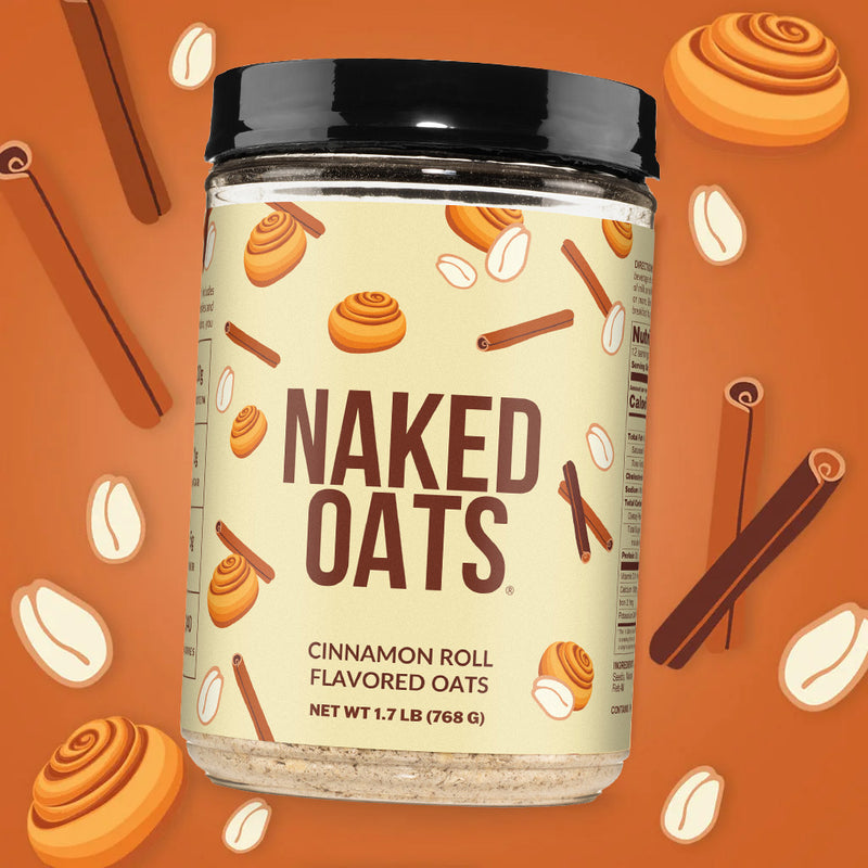 Cinnamon Roll Protein Oats - Cinnamon Roll