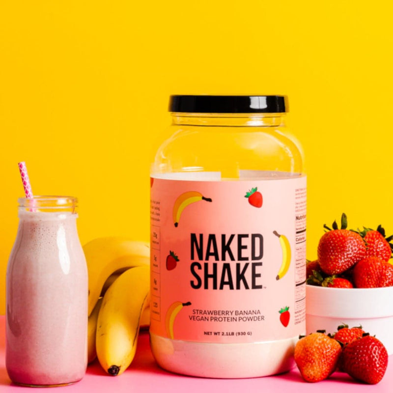 Strawberry Banana Protein Shake - Strawberry Banana